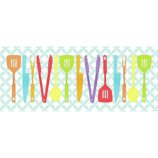 Pastel Grills - Wrapped Canvas Graphic Art Print