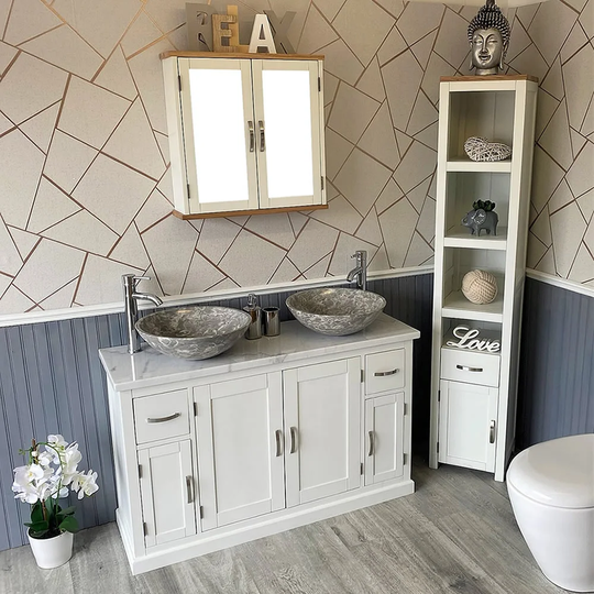 Bussey 1230mm Free-Standing Double Vanity Unit