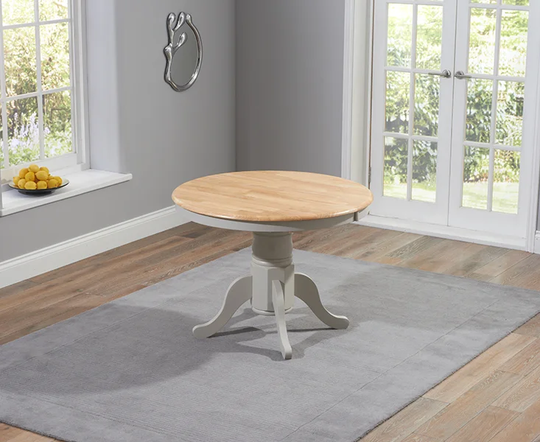 Colby Lane Solid Oak Pedestal Dining Table