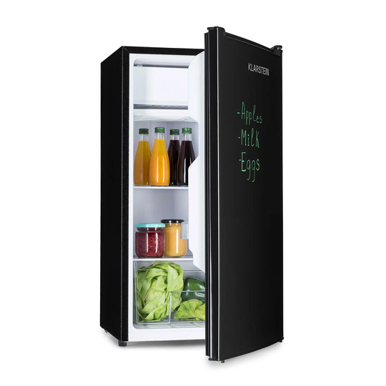 Klarstein Spitzbergen 83 Fridge, 76 L Plus 7 L Freezer, 2 shelves