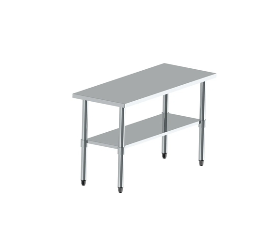 Symple Stuff Stainless Steel Catering Table 2Ft x 5Ft