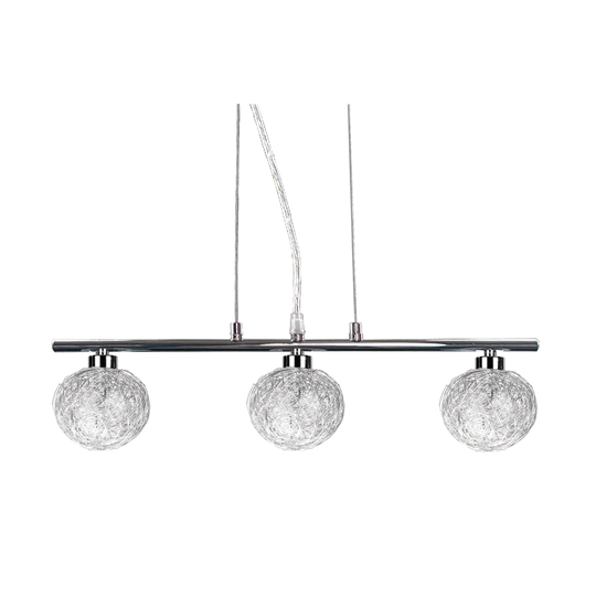Viraj 3-Light Kitchen Island Linear Pendant