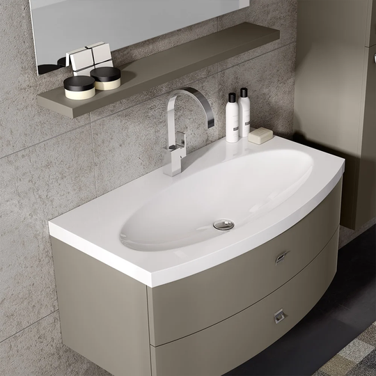 Soari 920mm Wall Hung Single Vanity Unit