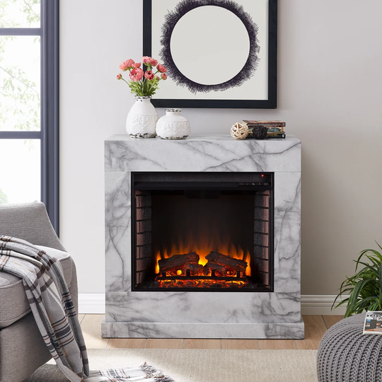 Southern Enterprises 84Cm W Electric Fire