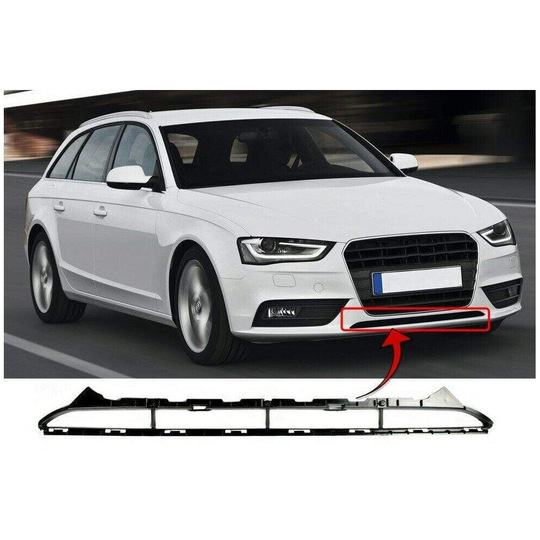Audi A4 Estate 2012-2015 Front Lower Centre Bumper Grille Not For S-Line