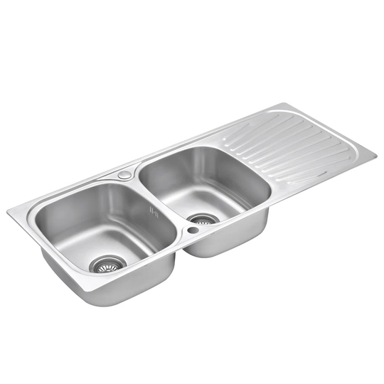 Arkose Double Bowl Inset Kitchen Sink