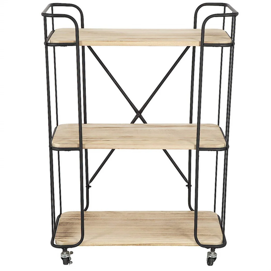 Ginnungagap 59.5 Cm Stainless Steel Kitchen Trolley