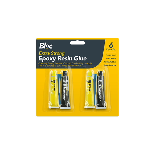 EPOXY GLUE SET SUPER STRONG HOLD IN JUST 5 MINUTES RESIN & HARDENER