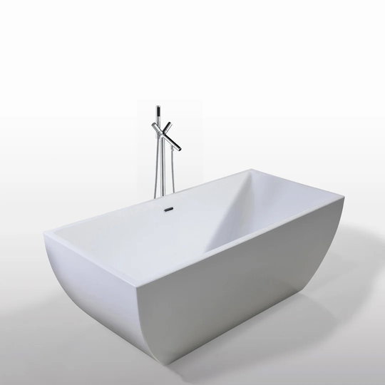 Jennifer Freestanding Bathtub Modern Design Bath Tub Faucet 170 x 75cm New