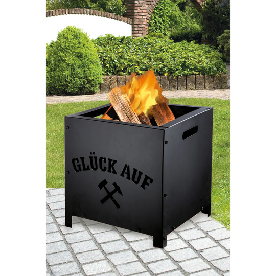 Highwoods 43Cm H x 41Cm W Iron Wood Burning Outdoor Fire Pit