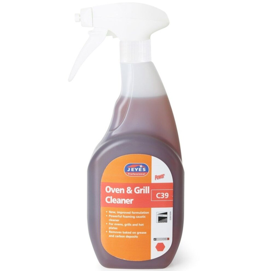 Jeyes C39 Power Oven & Grill Cleaner ~ 6x750 mL