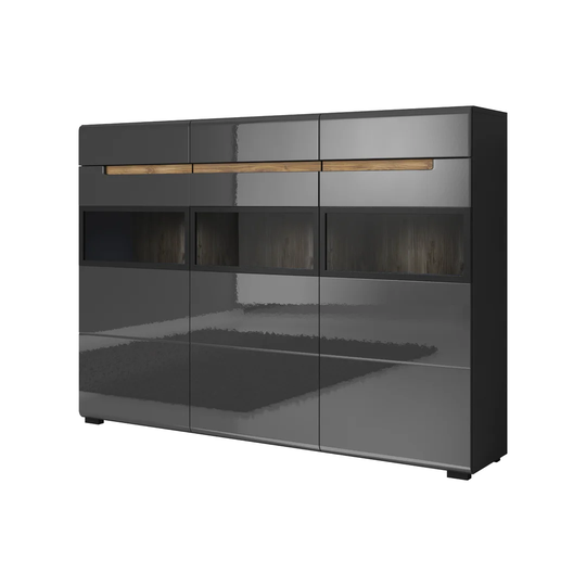 Torzsok Highboard 180 Cm Wide 3 Drawer
