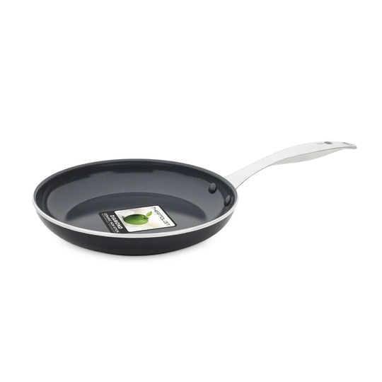GreenPan Royal Black Aluminium Non Stick 24cm Frying Pan