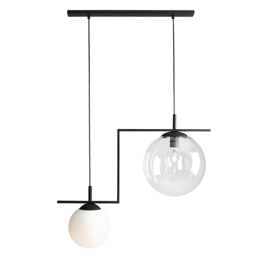 Kellerton 2 - Light Kitchen Island Globe Pendant