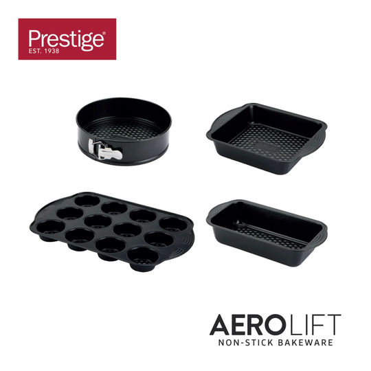 Prestige Aerolift Nonstick dishwasher safe 4piece Bakeware set