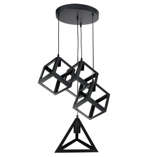 Dawon 4 - Light Cluster Geometric Pendant
