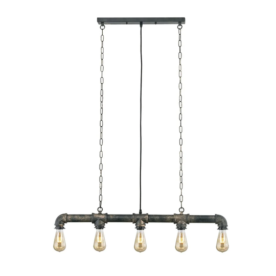 Sistrunk 5 - Light Kitchen Island Linear Pendant
