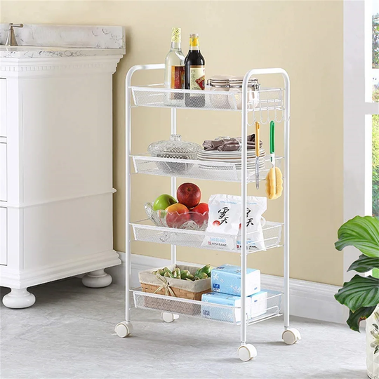 Lubbers 45.2 Cm Kitchen Trolley with Locking Wheels