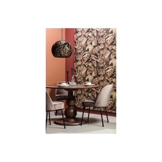 Solid Wood Pedestal Dining Table