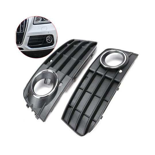 Audi A4 B8 2009-2012 Fog Lights Light Bumper Grilles Grill Se