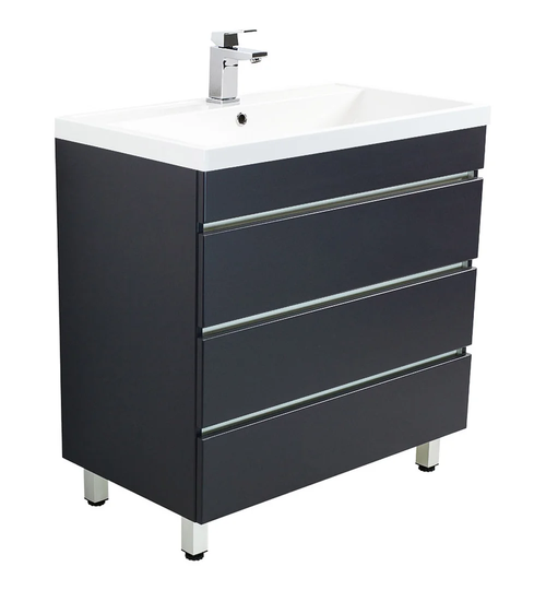 Jaylen 798mm Free-standing Single Vanity Unit
