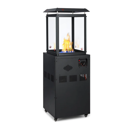 Blumfeldt Single Burner Free Standing Liquid Propane 8 BTU Gas Grill