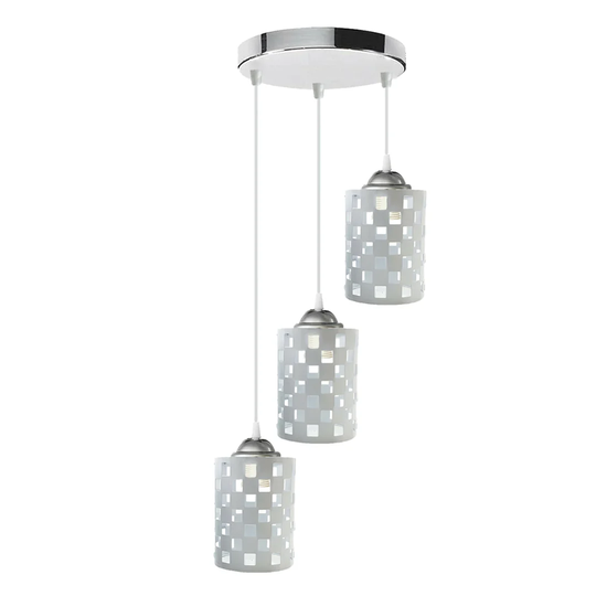 Crue 3-Light Cluster Dome Pendant