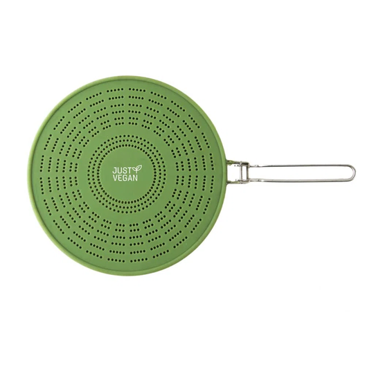 Just Vegan Splash Guard With Carbon Filter Airactive Silicone Green