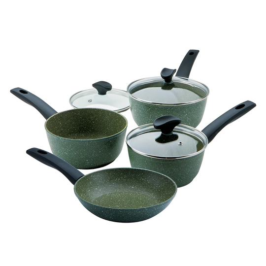 Prestige Eco 4 piece Aluminium Plant based NonStick Induction Cookware Set