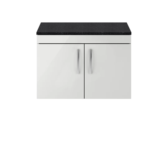 80.5Cm Wall Mounted Single Bathroom Vanity Base Only