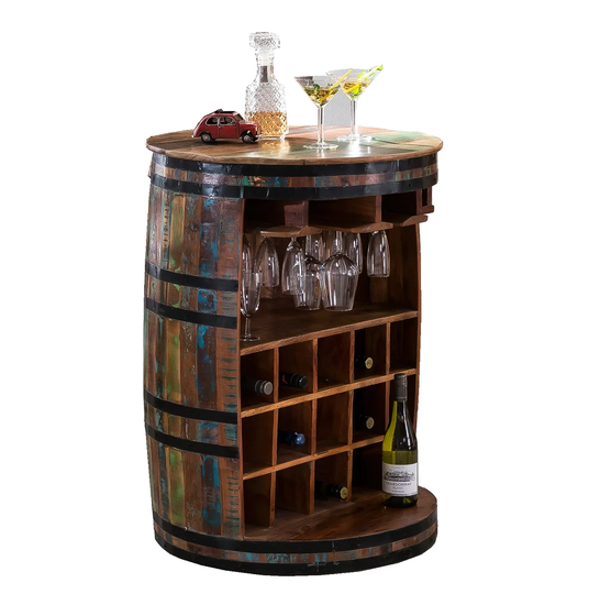 Kraker Bar with Wine Storage