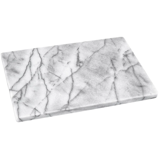 Judge Marble, 30 x 20cm Oblong Platter, White