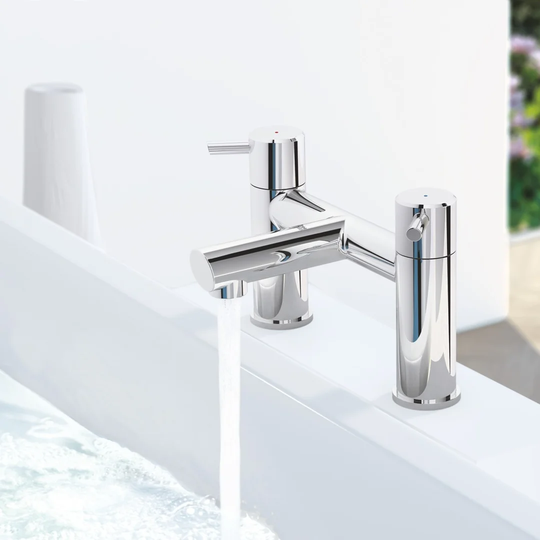 GROHE Concetto Two-handled Bath filler 1/2" Chrome 25102000