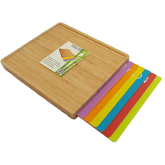 Allaire Bamboo Wooden Chopping Board Set