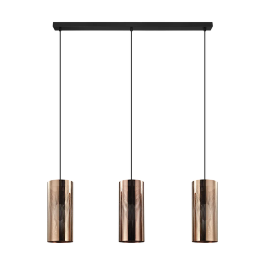 Placencia 3-Light Kitchen Island Cylinder Pendant