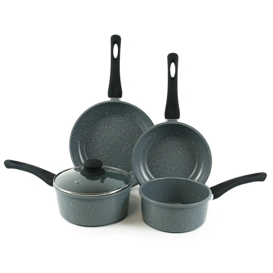 4 Pc DALEMOOR Forged Saucepan And Frying Pan Set