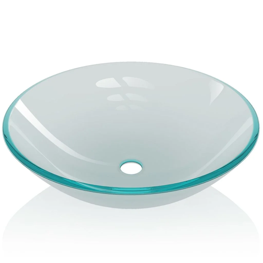 Argent Glass Countertop Basin
