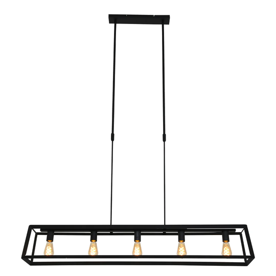 Willie 5 - Light Kitchen Island Linear Pendant