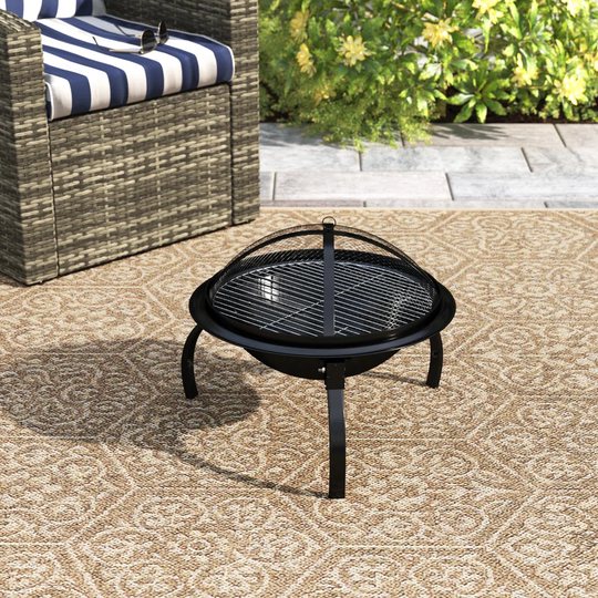 Royal 43Cm H x 54Cm W Iron Outdoor Fire Pit