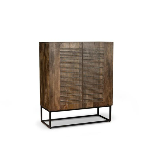 Amo 100 Cm Wide Mango Wood Sideboard