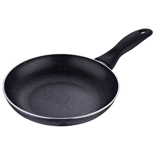 (24cm Frying Pan) San Ignacio Marble Coated Non Stick Frying Pans Pots Can be Used on Induction