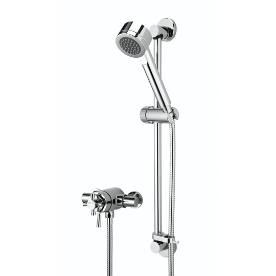 Rio Thermostatic Shower with Slider Rail