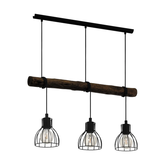 Furman 3 - Light Kitchen Island Linear Pendant