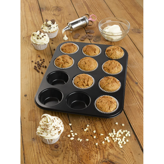 12 Cup Non-Stick Performance Bun Tin