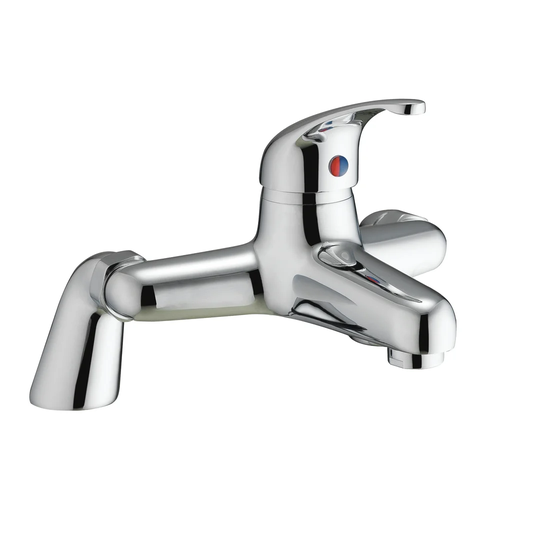 Rizokarpaso Deck Mounted Bath Shower Mixer