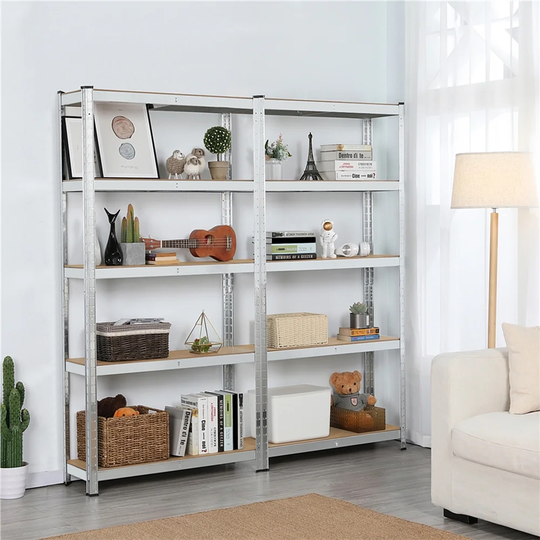 Zeman 180cm 5 Shelf Shelving Unit