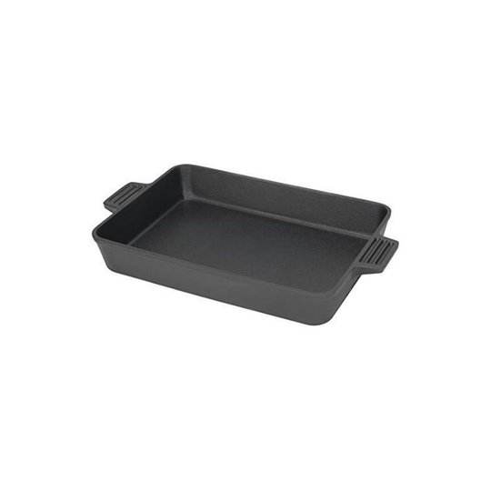 Bayou Classic 7473 9 x 13 in. Cast Iron Bake Pan, Black