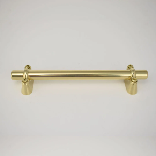 Solid Brass Bar Pull With Solid Brass Extenders
