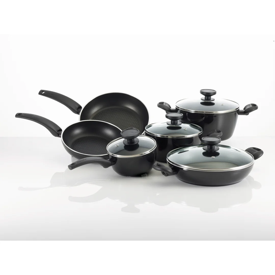 10 Piece Salvaenergia Aluminium Non Stick Cookware Set