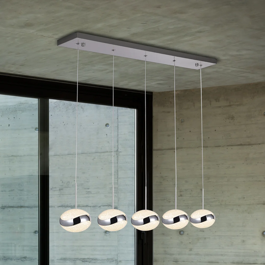 Negrete 5-Light LED Kitchen Island Pendant